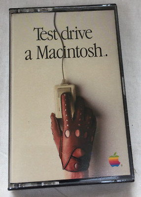 Apple Macintosh Vintage ''''Test Drive a Macintosh'''' Kassette, selten