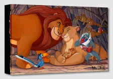 Disney Fine Art Treasures On Canvas Collection Prince of the Pride-Lion King 