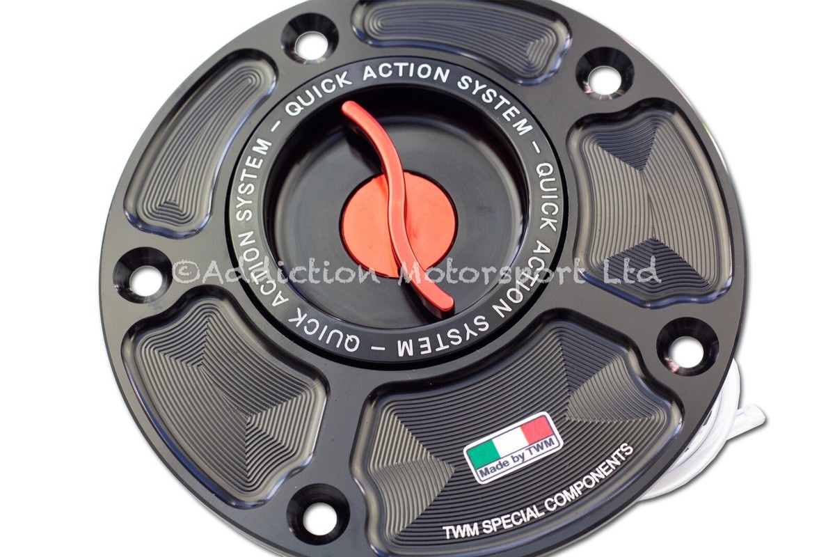 TWM Keyless Filler Petrol Gas Tank Cap for Yamaha YZF-R1 1998-2025