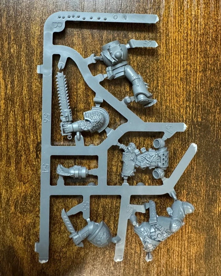 Space Wolves Space Marine DRENN REDBLADE Deathwatch Overkill kill team CASSIUS - Image 2 of 2