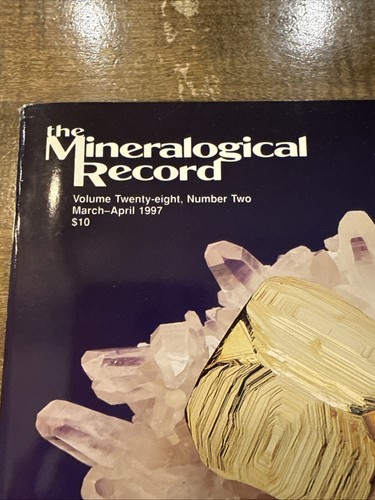 VG The Mineralogical Record Vol. 28, No. 2 March-April 1997 Mineral Repair - Picture 2 of 6