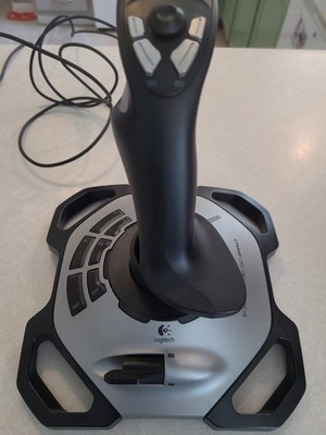 Logitech Extreme 3D Pro Flight Simulator Joystick Controller USB Wired - Tested 