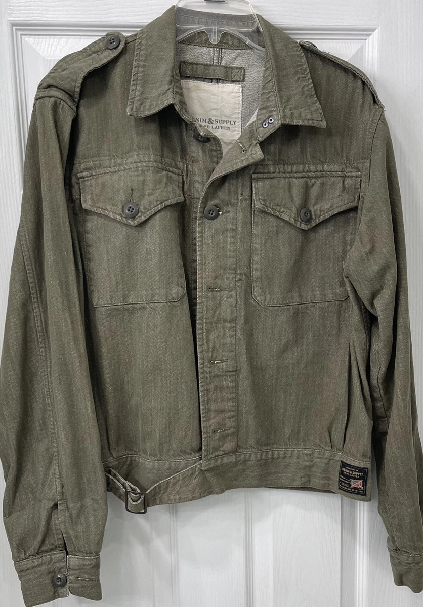 Denim & Supply Ralph Lauren Military Jacket Green Coats, Jackets