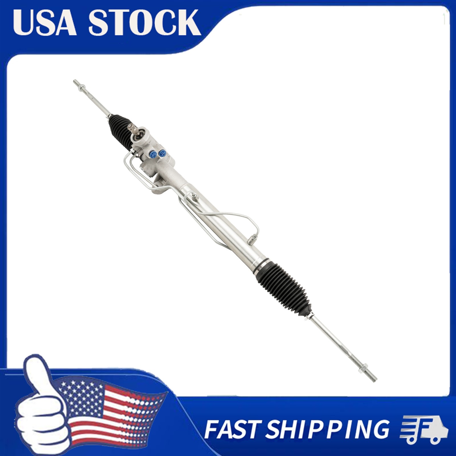 Power Steering Rack & Pinion Assembly Fits 89-91 TC Maserati 92-94 LeBaron V6 3L