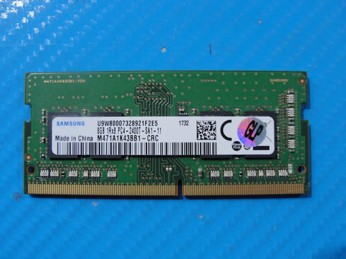 Samsung PC4-19200 (DDR4-2400) Bus Speed Computer RAM 8 GB Total