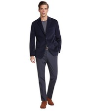 Tommy Hilfiger Mens Modern fit Sport Coat Blazer 38 S Blue Solid Stretch