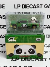 GREENLIGHT 2022 GMC Sierra 3500HD Beijing Panda Green 1:64 Diecast 2025 Expo