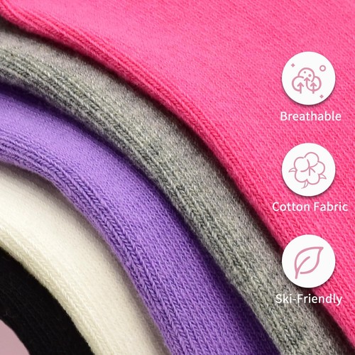 Yoga Socks Non Slip Grip Socks 3 Pairs for Women Pilates Barre Gym All Purpose - Picture 7 of 10