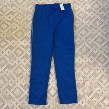 Blue Track Pants By The Children  s Place Boys Size Large Drawstring Waist Band