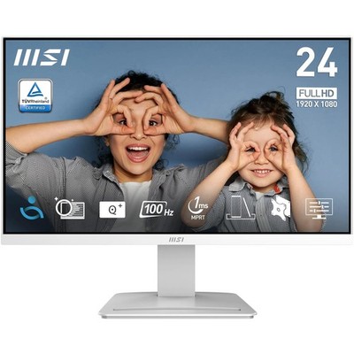 MSI PRO MP2412W 23,8 Zoll Full HD Office Monitor - 24'' / FHD, 100Hz / VA 