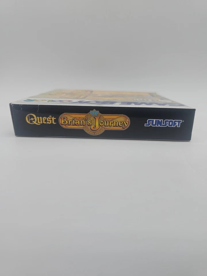 Quest RPG: Brian's Journey (Nintendo Game Boy Color, 2000) Authentic CIB Clean! - Image 3 of 4