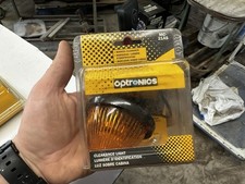 Optronics Mc-21as Beehive Amber Marker Light With Fixed Black Brackethousing Optronics Mc-21as Beehive Amber Marker Light With Fixed Black Brackethousing