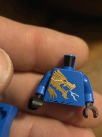 NEW Ninjago Jay DX w Golden Nunchucks of Lightning Custom Lego Minifigure 2521