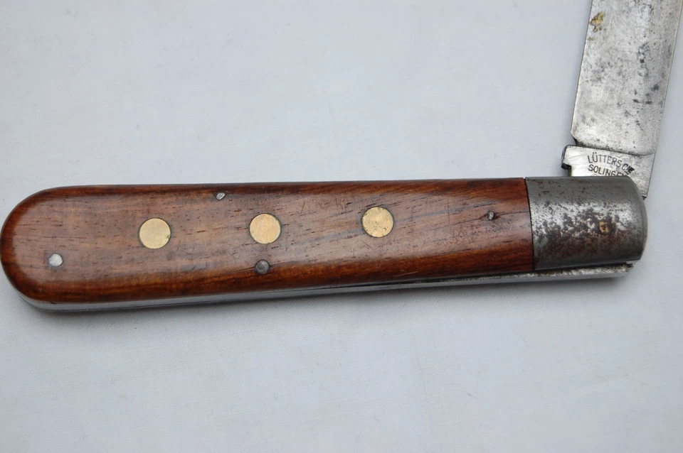 Lütters & Cie Loewenmesser Solingen Drei Nieten Messer Taschenmesser - Bild 4 von 4