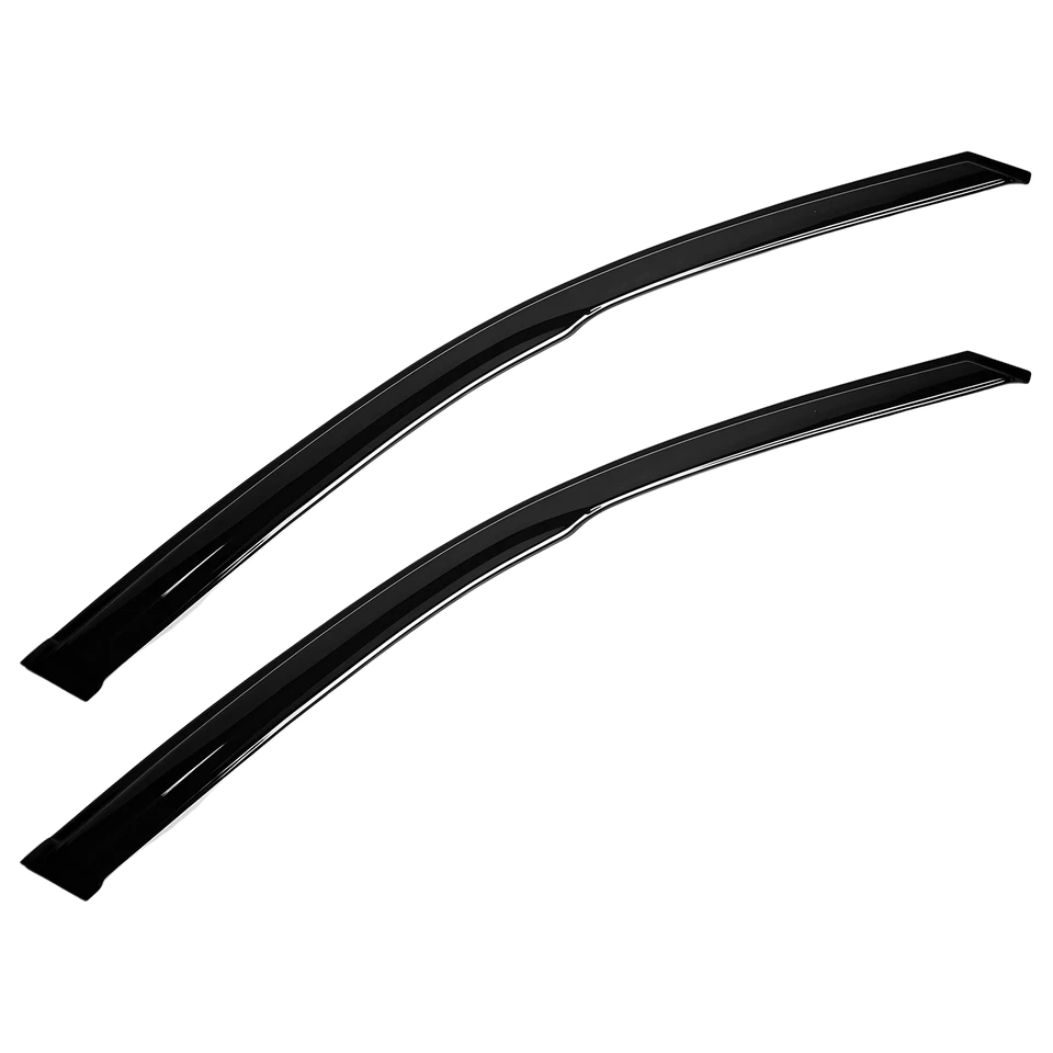 Visera de ventana genuina Honda Civic cupé de 2 puertas 2001-2005 protectores de lluvia contra humo Foto 2 de 4