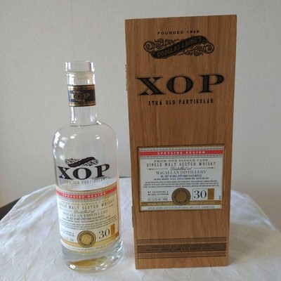 Whiskey Macallan 1989 30 years XOP Douglas Rain 700m empty bottle l wooden box