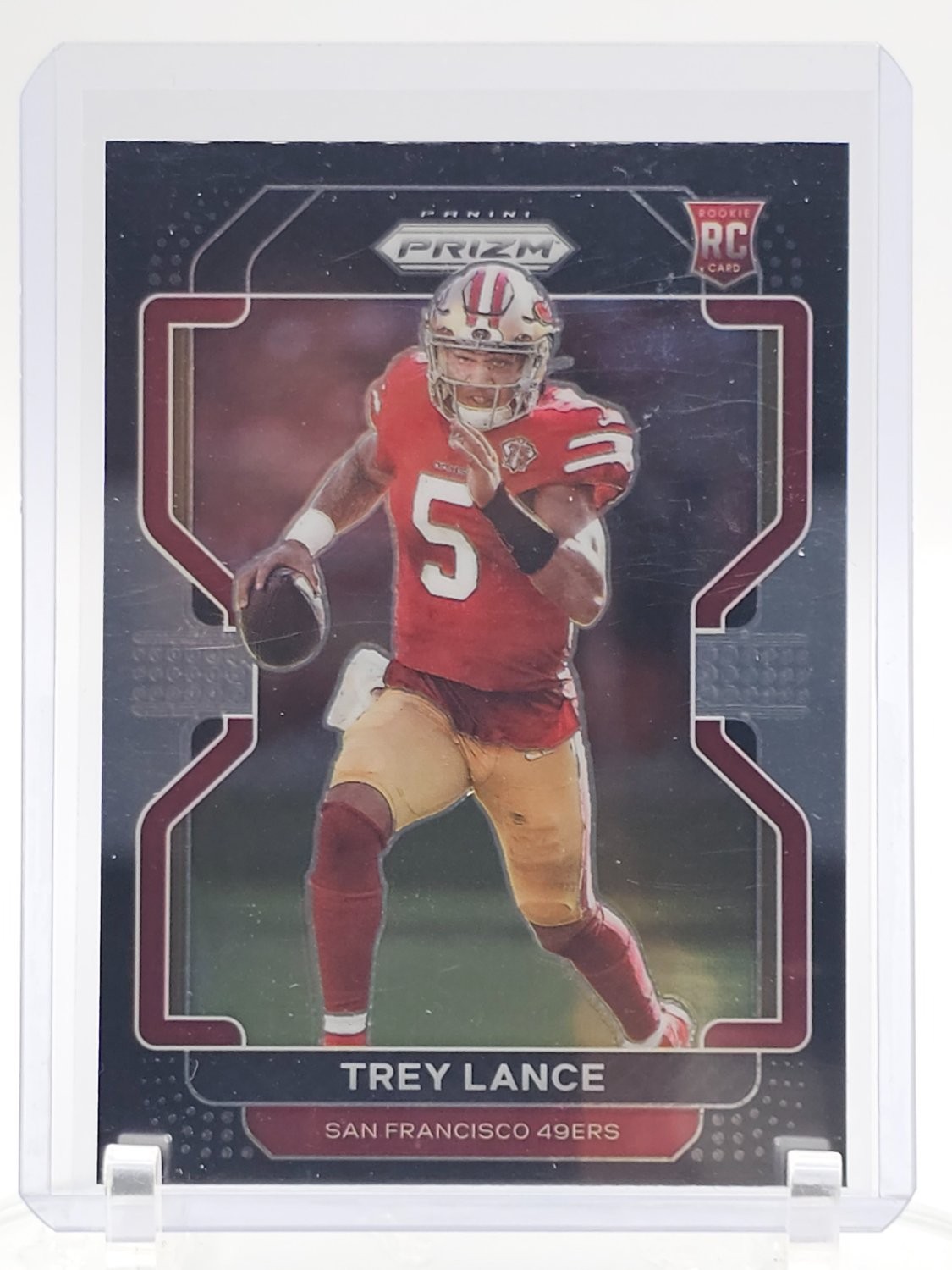 Trey Lance Panini Chronicles Prizm Black #PB4 Base