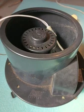 Aqua Leisure Christmas Airblown Inflatable Blower Motor Fan With 3 Lights, Rare