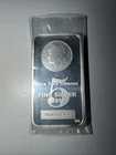Morgan 5 Troy Ounce .999 Fine Silver Bar USA
