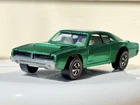 1969 Custom Charger Redline Hot Wheels - Green - US - Original