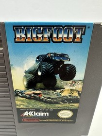 Bigfoot Nintendo Entertainment System NES cartucho probado, funciona solo carro
