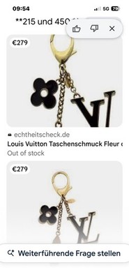Taschenanhänger Louis Vuitton Sehr Gut Erhalten