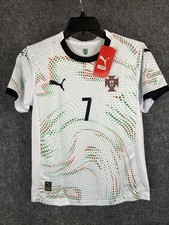 Youth Ronaldo Portugal 7 Jersey And Short Set Kids Soccer Kits MEDIUM 26 NWT