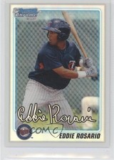 2010 Bowman Draft Chrome Draft Picks Refractor Eddie Rosario #BDPP19 0nr3