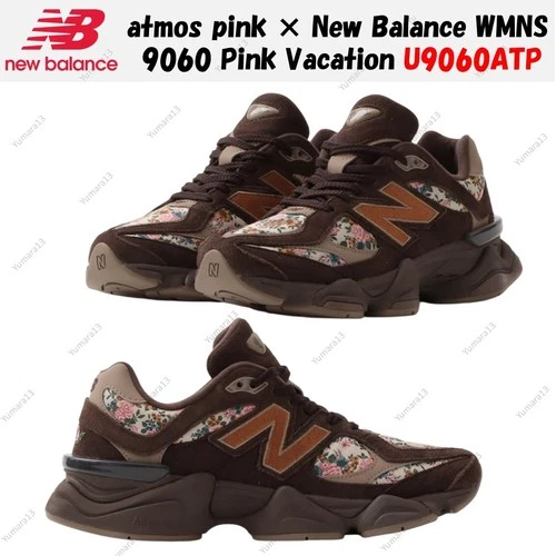 atmos pink × New Balance 9060 Pink Vacation U9060ATP Men's Size