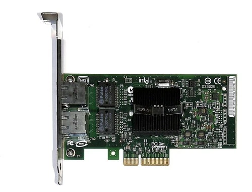 Dell 0X3959 Intel PRO PRO/1000 PT Dual Port Lan Card D33682 RJ-45