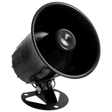 Car Alarm Siren: DC 12V 15W 115dB Loud Outdoor Wired Alarm Horn for Home Secu...