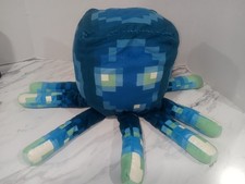 Minecraft Earth Glow Squid Plush Stuffed Animal Glow In Dark