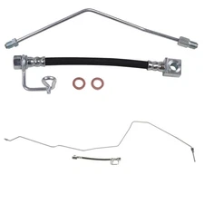 Sunsong Rear Left & Right Brake Hydraulic Hose Kit for Ram 2500 Ram 3500 03-10