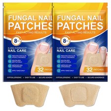 64 Pcs Fungal Nail Patches - Extra Strength Toenail Fungus Treatment Overnight