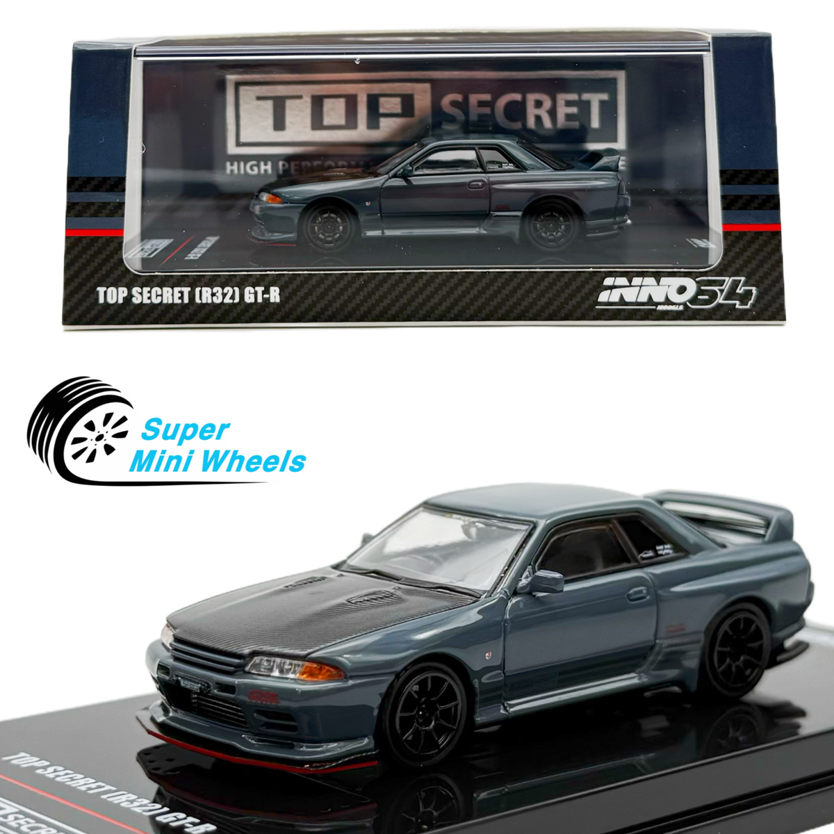 INNO64 TOP SECRET TASKL 限定リミテッド1/64 VR32 INNO64 TOP SECRET TASKL 限定リミテッド1/64 VR32 INNO MODEL 1