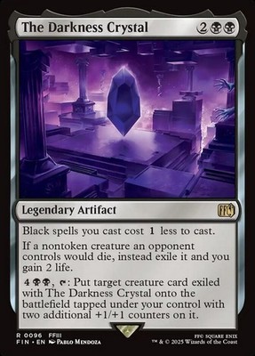 MTG Magic the Gathering The Darkness Crystal (96/781) Final Fantasy LP