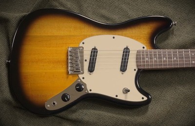 Squier Sonic Mustang Guitar with Upgrades