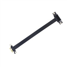 PCIE 3.0 Extension Cable 90 Degree 8Gbps 20CM PCIE 3.0 1X to 1X Extension Cable
