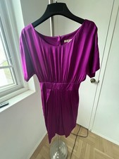 womens satin knee length cocktail dress
