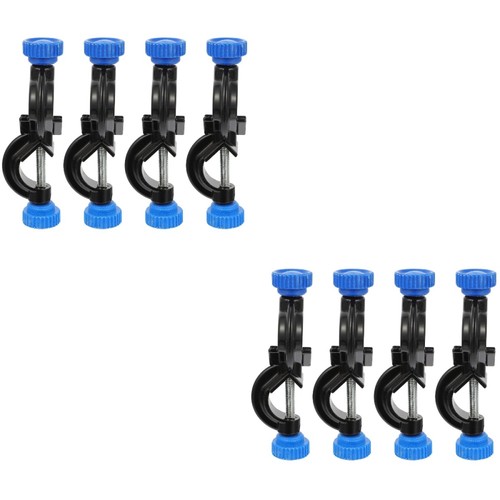 Set of 2 Aluminum Cross Clip Labs Stand Clamp Holder Laboratory Tools - Picture 9 of 12