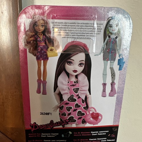 Muñeca Monster High DRACULAURA HKY74 vampiro económico nueva en caja rara gran caja NUEVO - Imagen 6 de 13