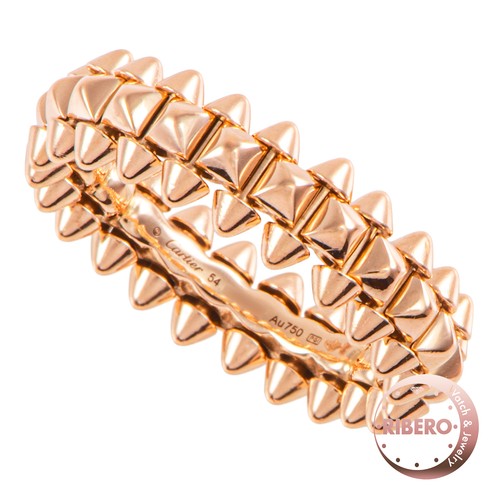 Cartier Clash de Ring Small Model B4229854 US 7 7/8 18K Pink Gold