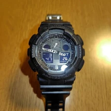 G-SHOCK GA-100 Digital Watch Black Used Waterproof Shock Resistant G1211