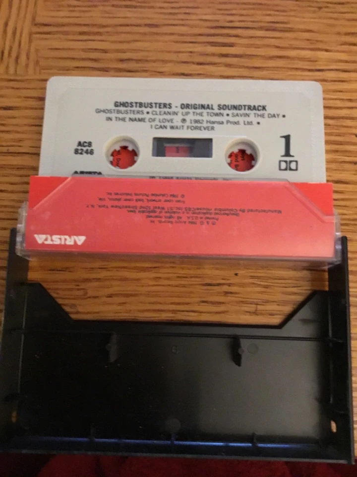 Ghostbusters Original Soundtrack (Cassette, 1984, Arista) - Image 2 of 3
