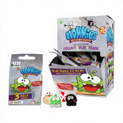 Cut the Rope 3 Pack Nommies in Blind Bag (Gravity Feed of 30) [RD580111]