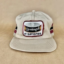 Vintage Copenhagen Advertising Hat Adjustable Snapback Mesh Trucker K-Brand RARE