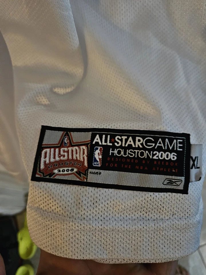 Camiseta deportiva vintage Reebok 2006 NBA ALL STAR TRACY MCGRADY 1 Houston XL extra grande Foto 3 de 4