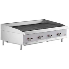 48" Gas Countertop Radiant Charbroiler - 160,000 BTU