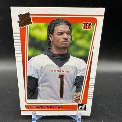 Ja'Marr Chase Rated Rookie Portrait 2021 Panini Donruss #262 Bengals