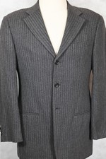 PRISTINE Armani Collezioni 100 Cashmere Gray Herringbone Sport Coat Blazer 40R